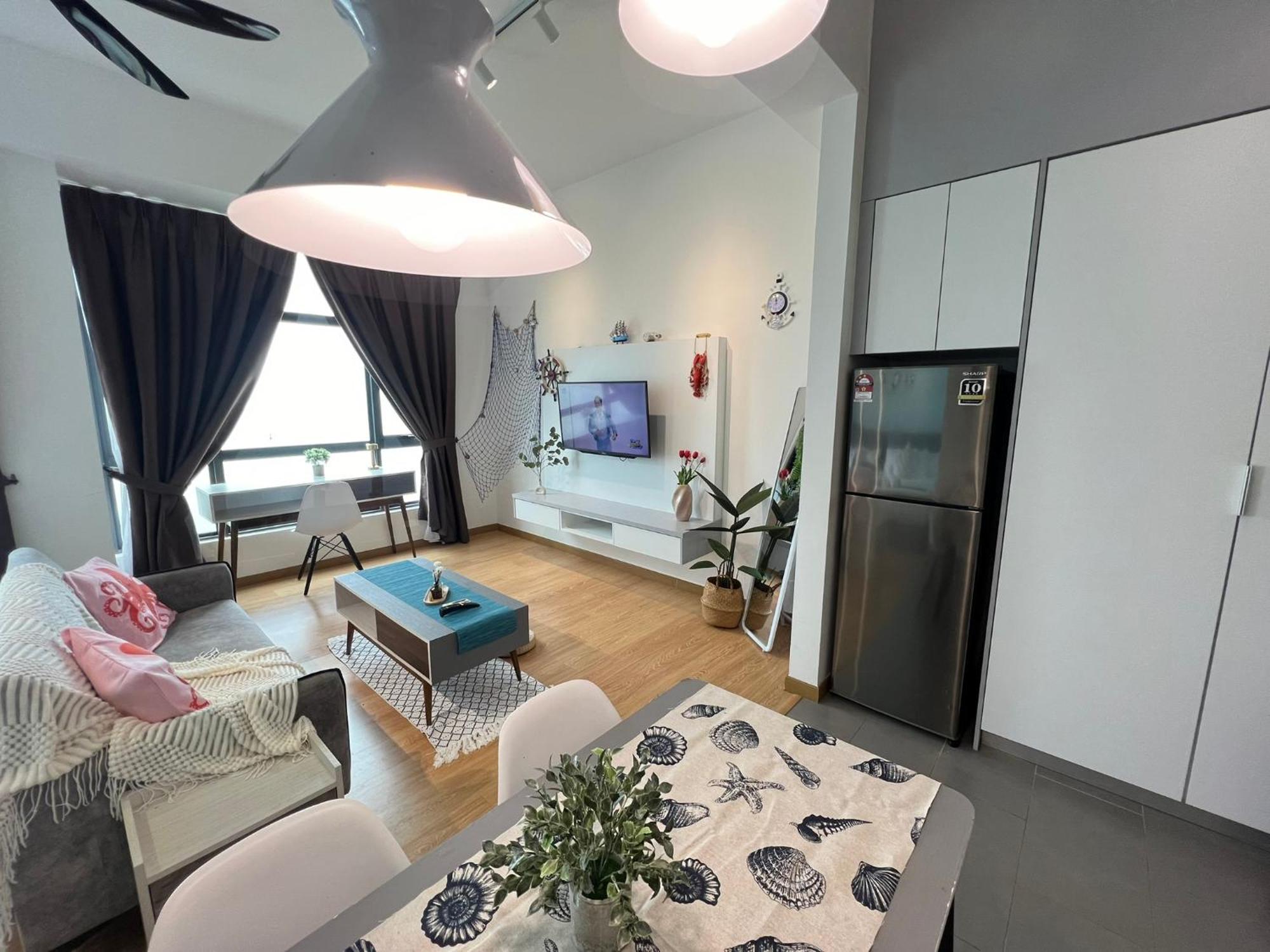 Oceanbay2 Seaview 6Pax Studio Netflix A-18-12 Kuantan Esterno foto